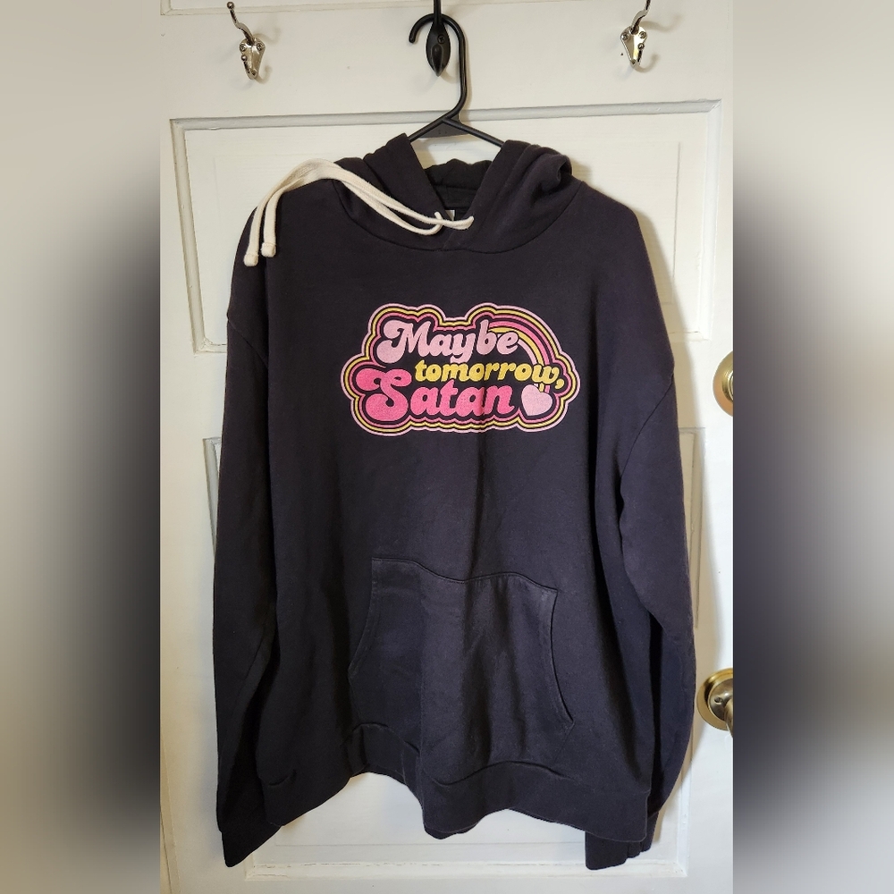 Borewalk Maybe Tomorrow Satan Hoodie SIZE 2XL